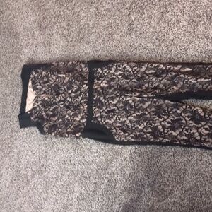 Black Lace Jumpsuit